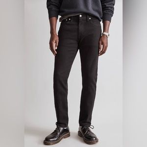 Madewell Mens Athletic Slim Coolmax Black Jeans | Size 32x32